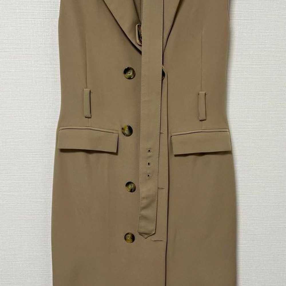 Brand new ZARA belted trench coat one-piece gilet. - image 3