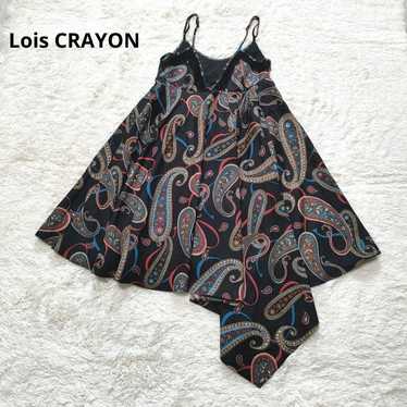 【Excellent condition】Lois Crayon Asymmetric Cami … - image 1