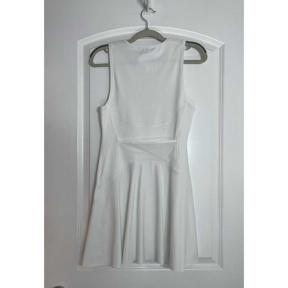 Athleta White Ace Quarter Zip Sleeveless Mini Ten… - image 3