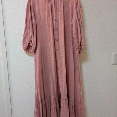 SLOBE IENA Pink Long Onepiece