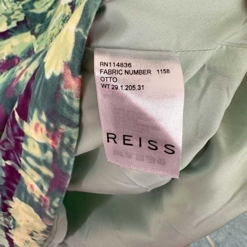 Reiss Women’s Green Watercolor Floral Sleeveless … - image 10