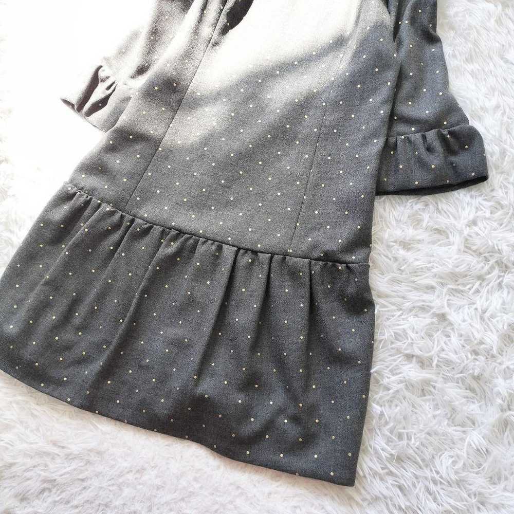 【M'S GRACY】Knee-Length Dress with Polka Dots and … - image 6