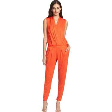 Trina Turk Pauline Surplice Jumpsuit Size Medium … - image 1