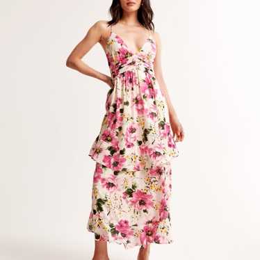 Abercrombie Tiered Ruffle Maxi Dress