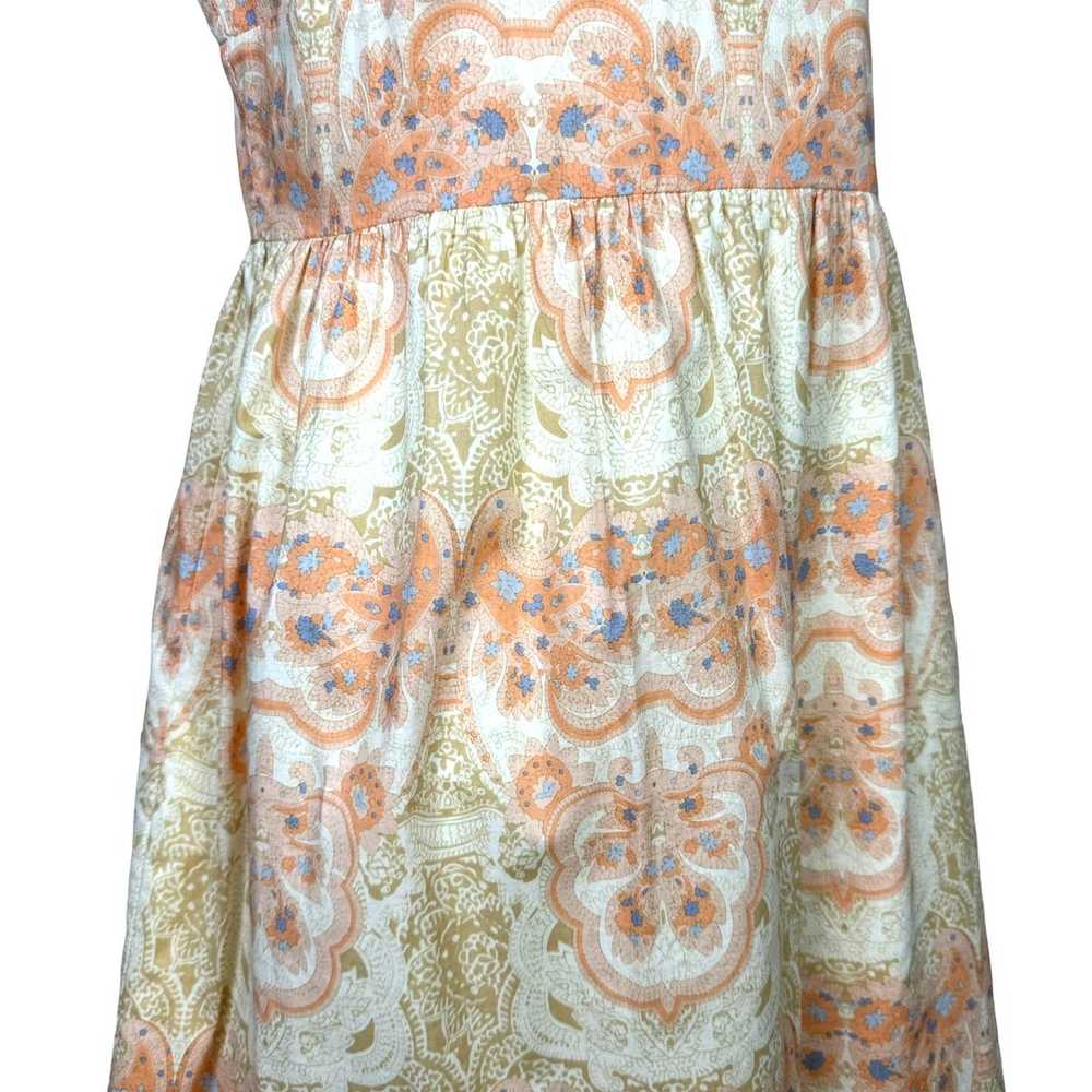 Antonio Melani Sz 12 Valonia Peach & Pastel Yello… - image 5