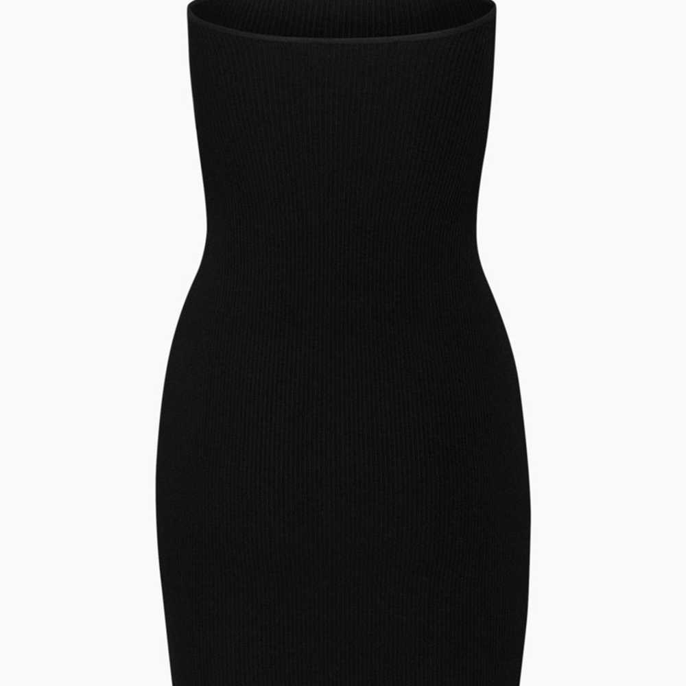 Babaton Black Sculpt Knit Tube Dress from Aritzia - image 10