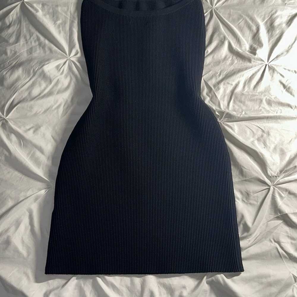 Babaton Black Sculpt Knit Tube Dress from Aritzia - image 5