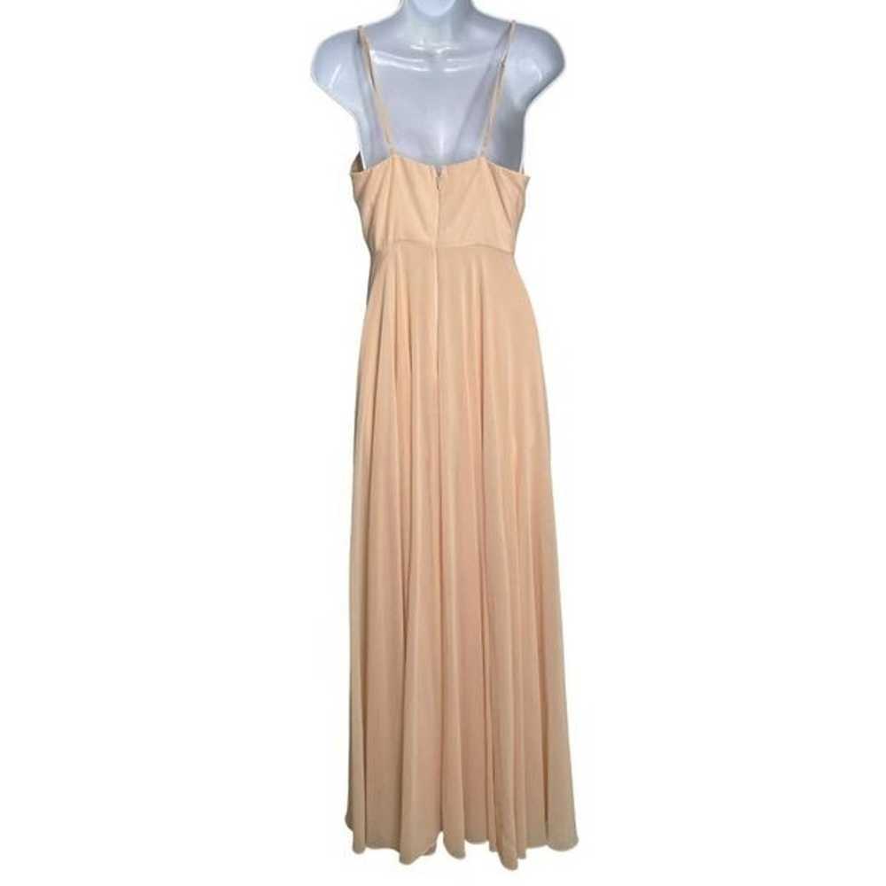 Lulus All About Love Blush Pink Maxi Dress Size S… - image 4