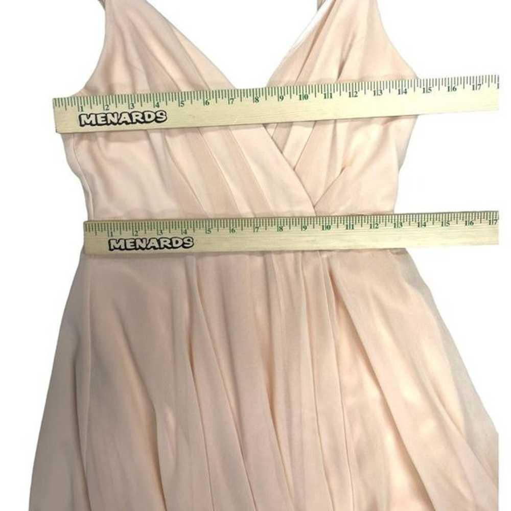 Lulus All About Love Blush Pink Maxi Dress Size S… - image 5