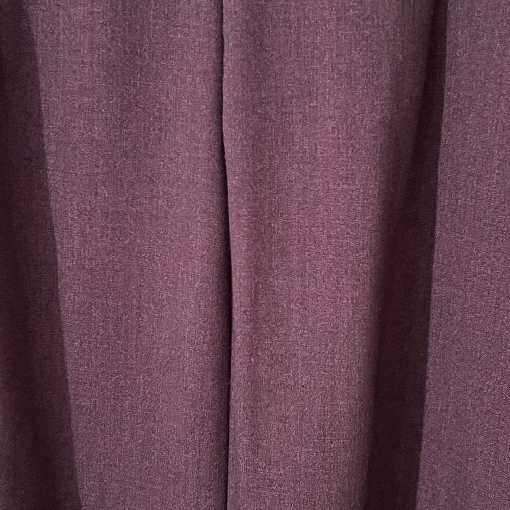 Calvin Klein purple aubergine dress with belt - image 7