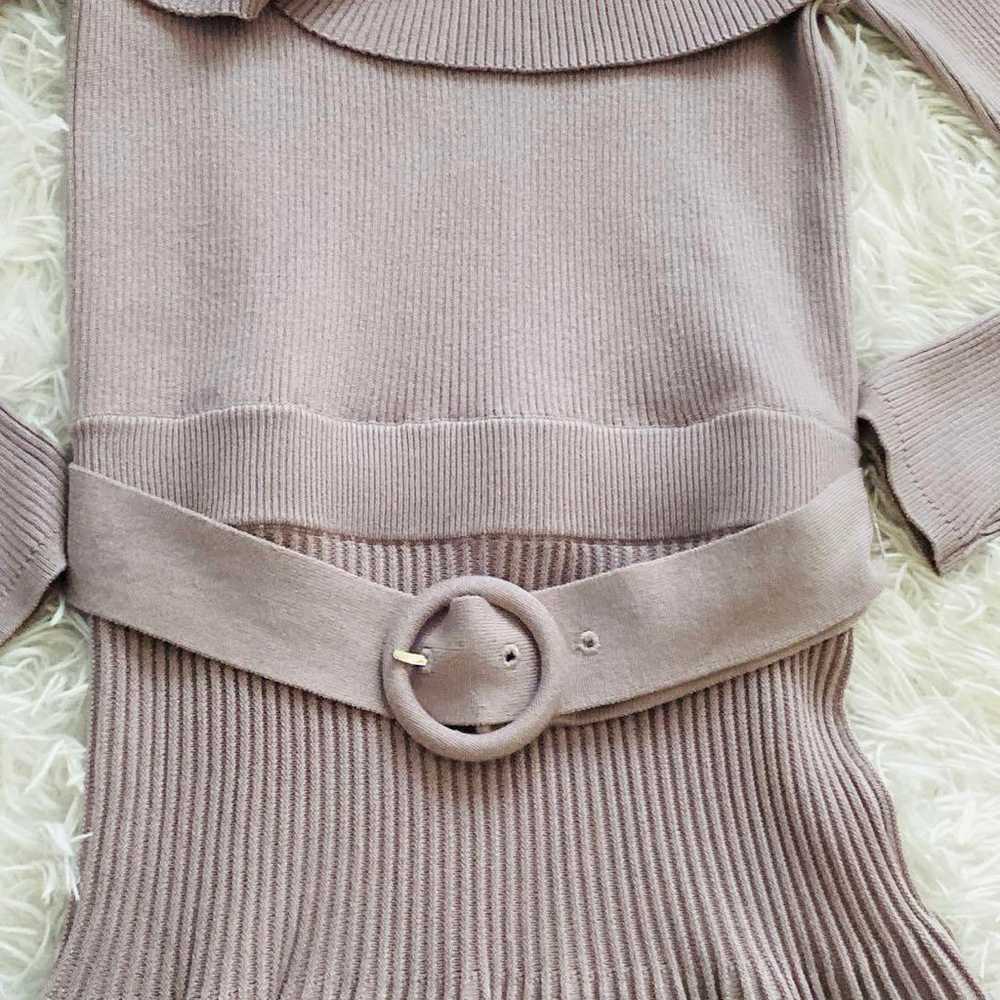 Proportion Body Dressing Cape Rib Knit One Piece … - image 9