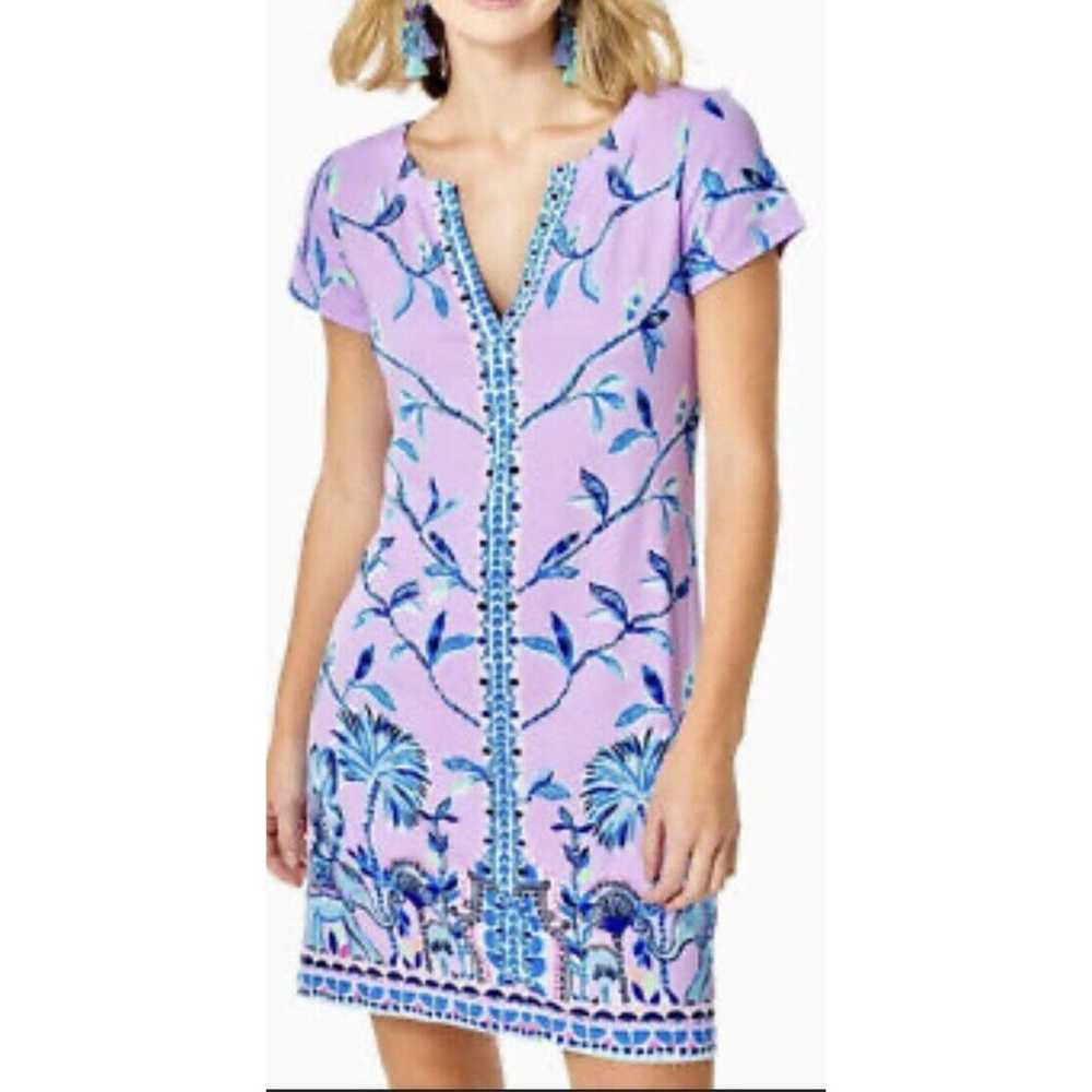 LILLY PULITZER Sophiletta Dress UPF 50+ Purple Ir… - image 1