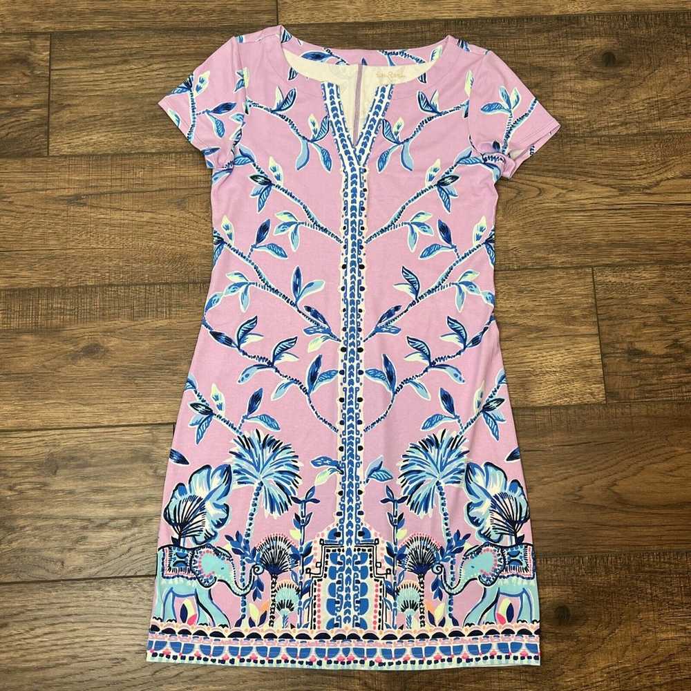 LILLY PULITZER Sophiletta Dress UPF 50+ Purple Ir… - image 8