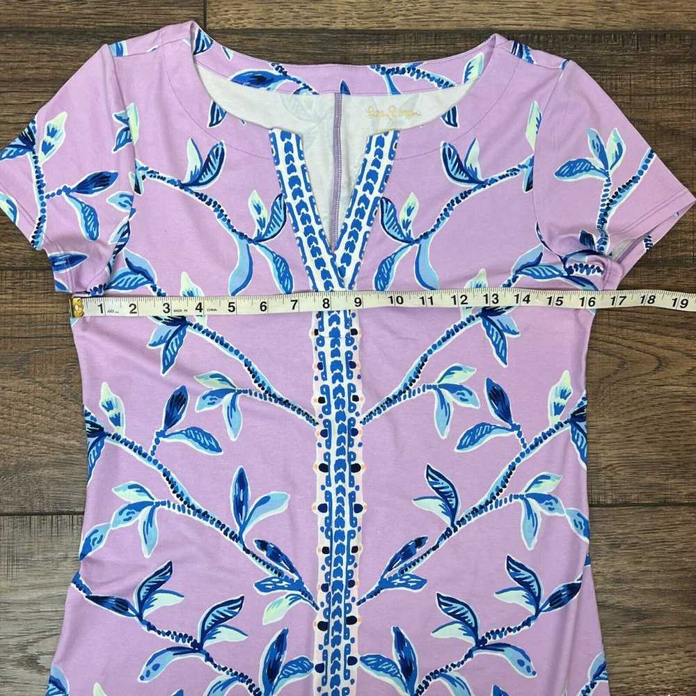 LILLY PULITZER Sophiletta Dress UPF 50+ Purple Ir… - image 9