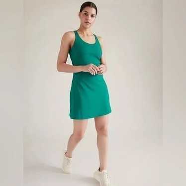 ATHLETA Ultimate Ease Dress S Small | Emerald Gre… - image 1