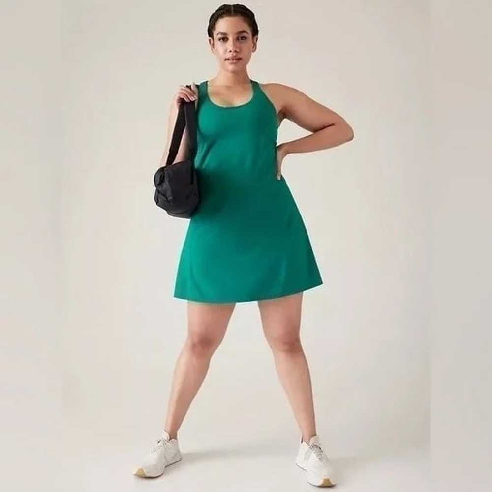 ATHLETA Ultimate Ease Dress S Small | Emerald Gre… - image 4