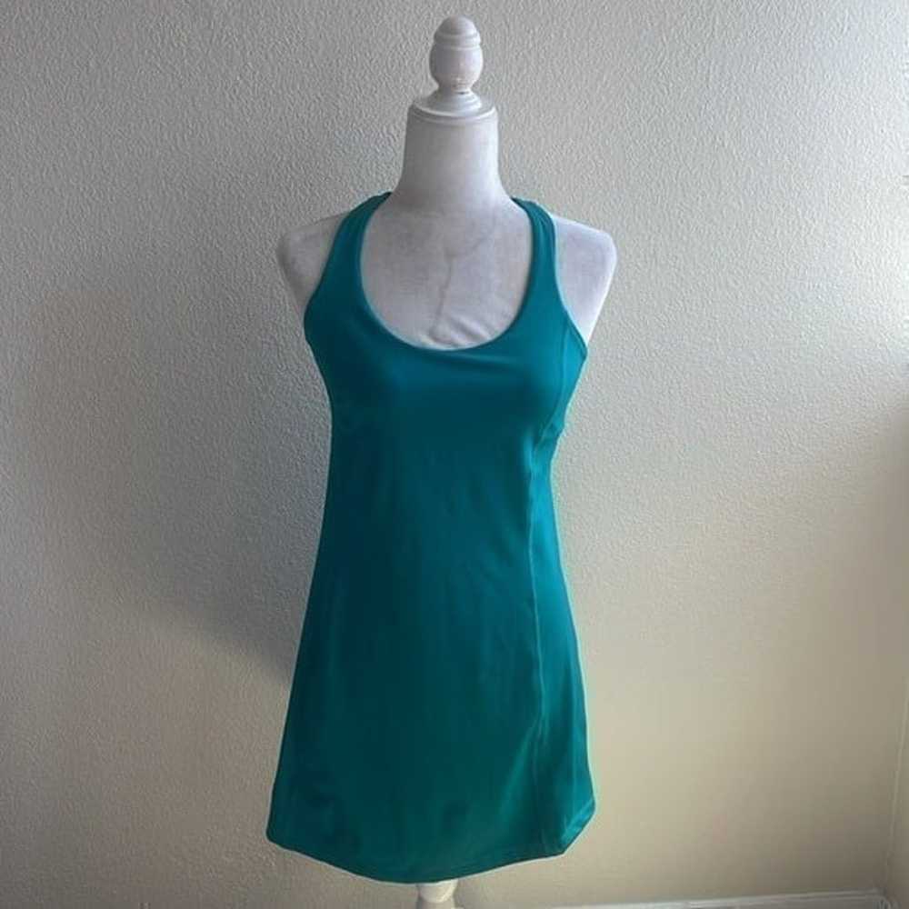 ATHLETA Ultimate Ease Dress S Small | Emerald Gre… - image 5