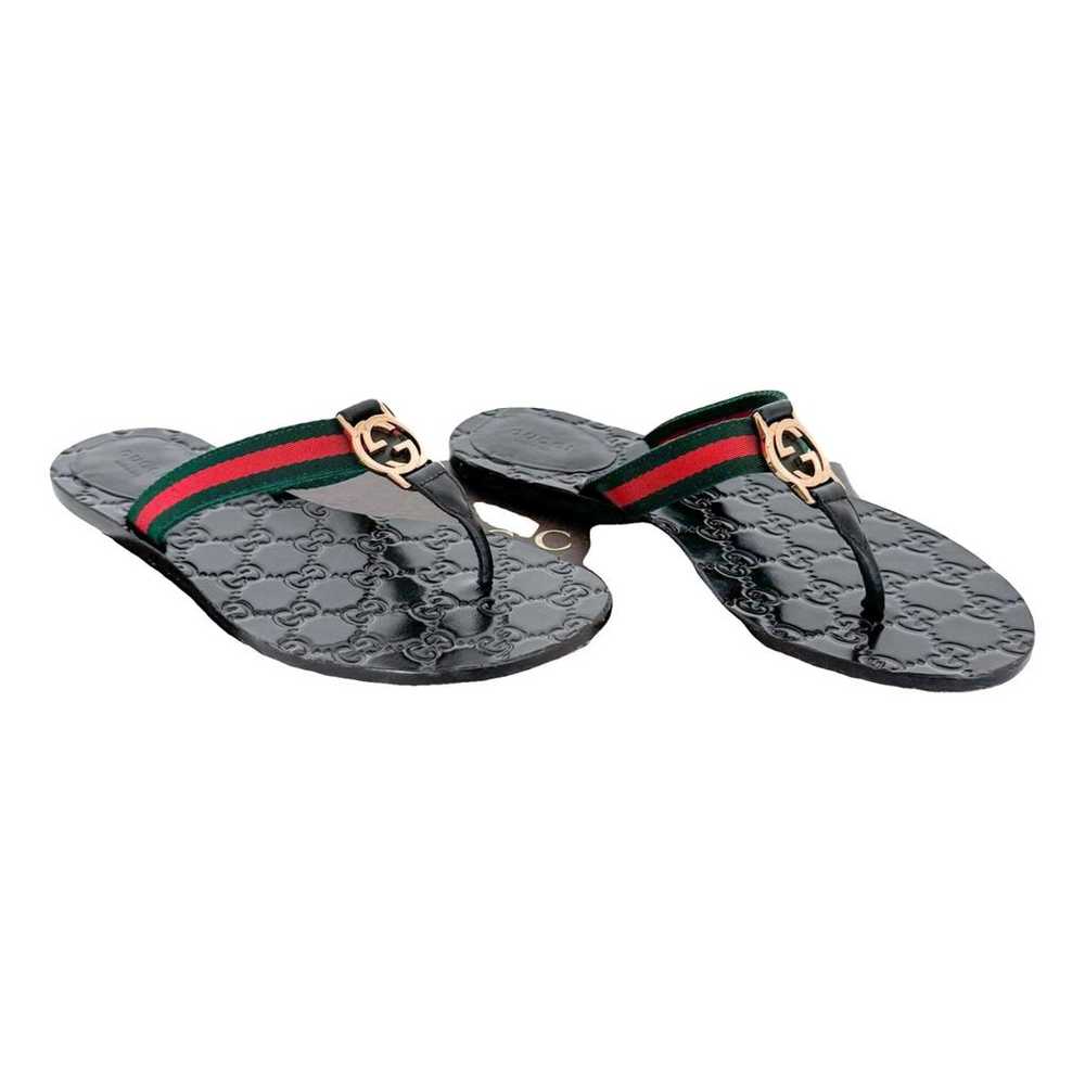 Gucci Leather sandal - image 1