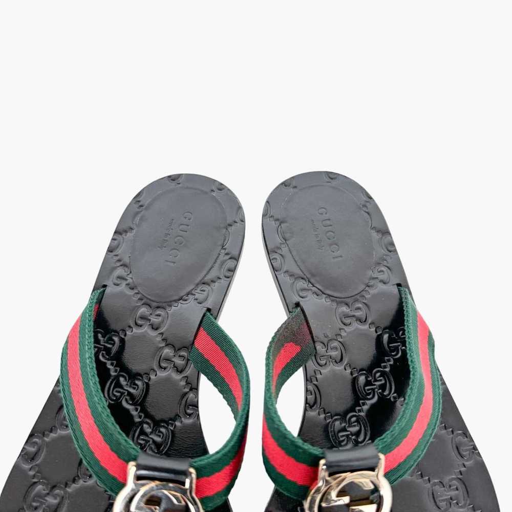 Gucci Leather sandal - image 4