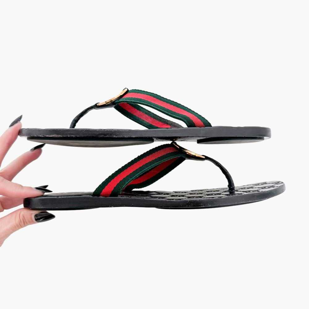 Gucci Leather sandal - image 7