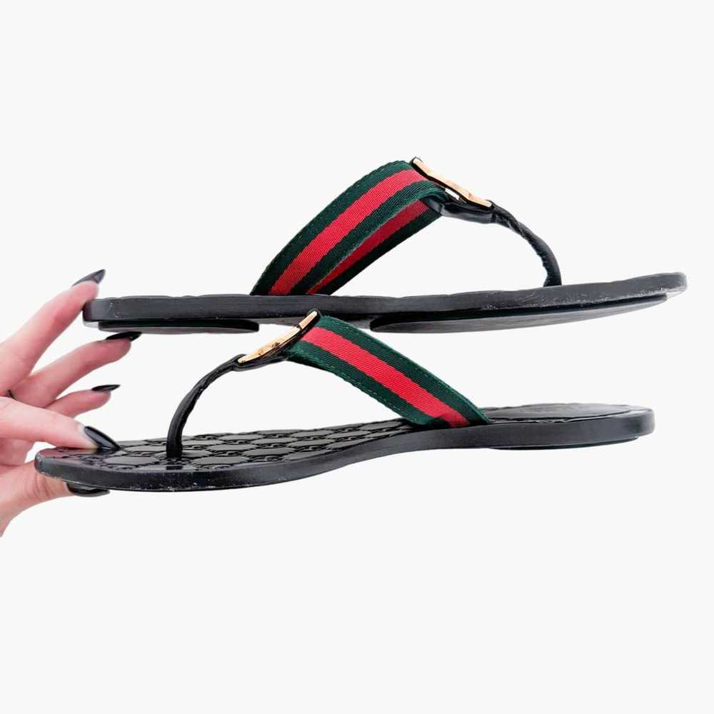 Gucci Leather sandal - image 8