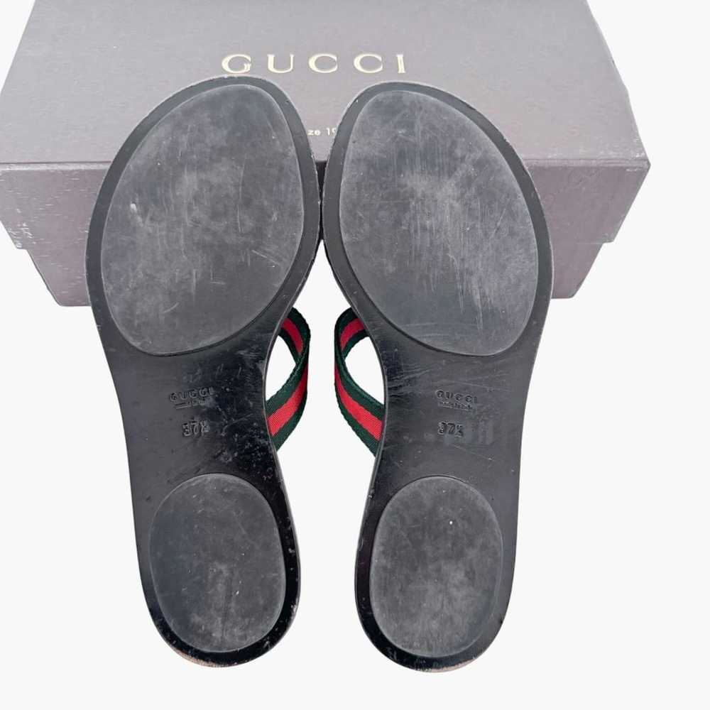 Gucci Leather sandal - image 9