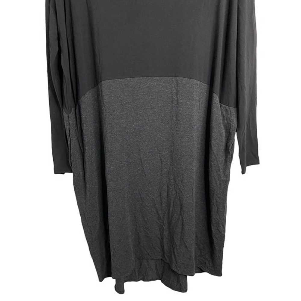 Eileen Fisher small oversized shirt dress color b… - image 6