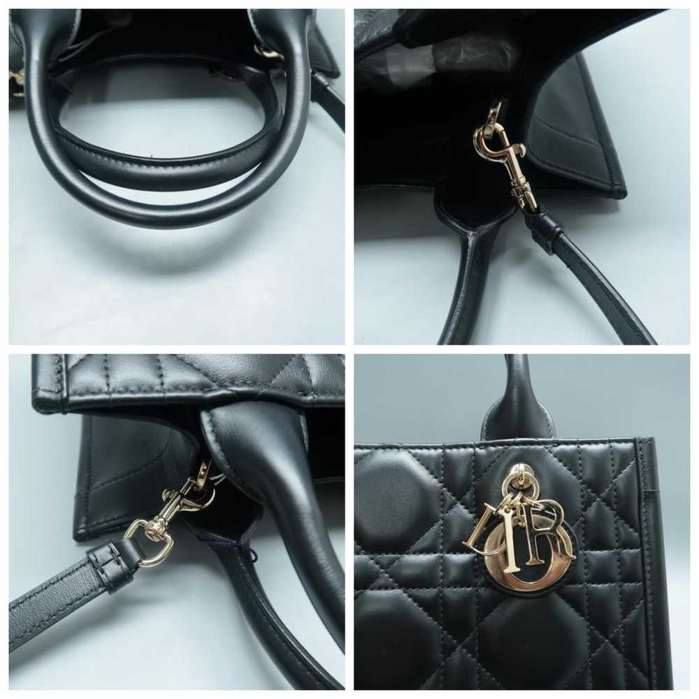 Dior Leather satchel - image 11