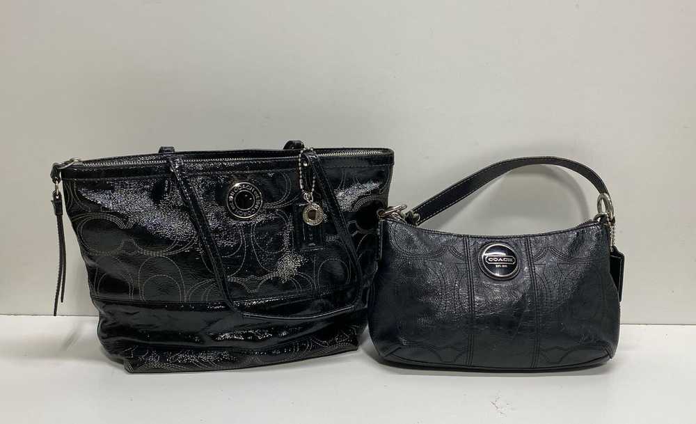 Coach Assorted Lot of 2 Leather Shoulder Bags - image 1