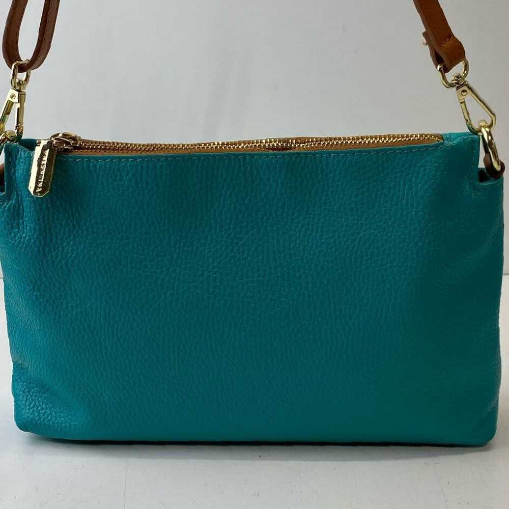 Valentina Teal Leather Crossbody Bag - image 2