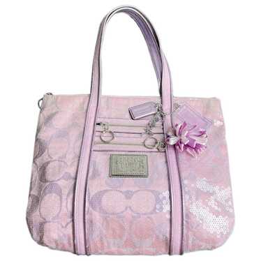 Coach CITY ZIP TOTE cloth handbag