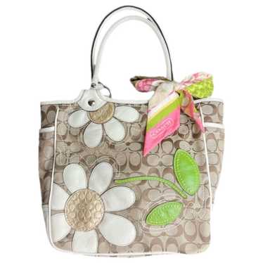 Coach Crossgrain Taxi Tote leather tote