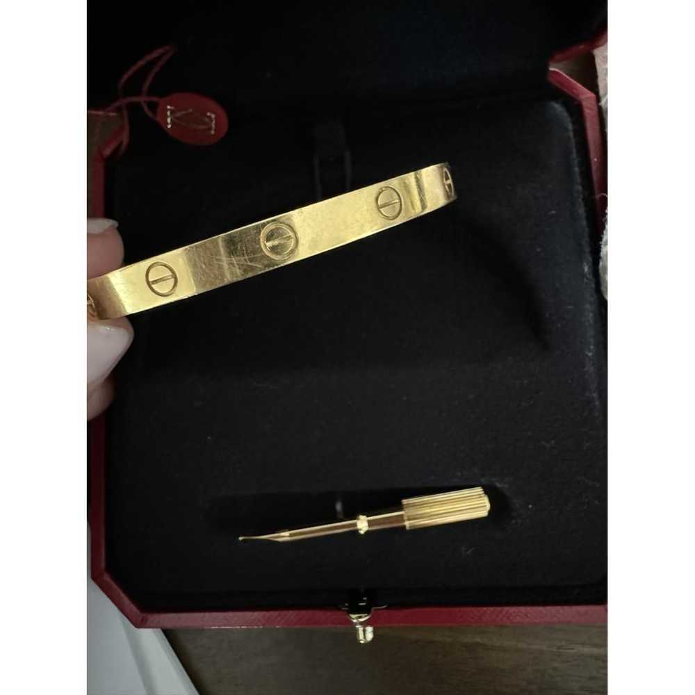 Cartier Love Pm yellow gold bracelet - image 4