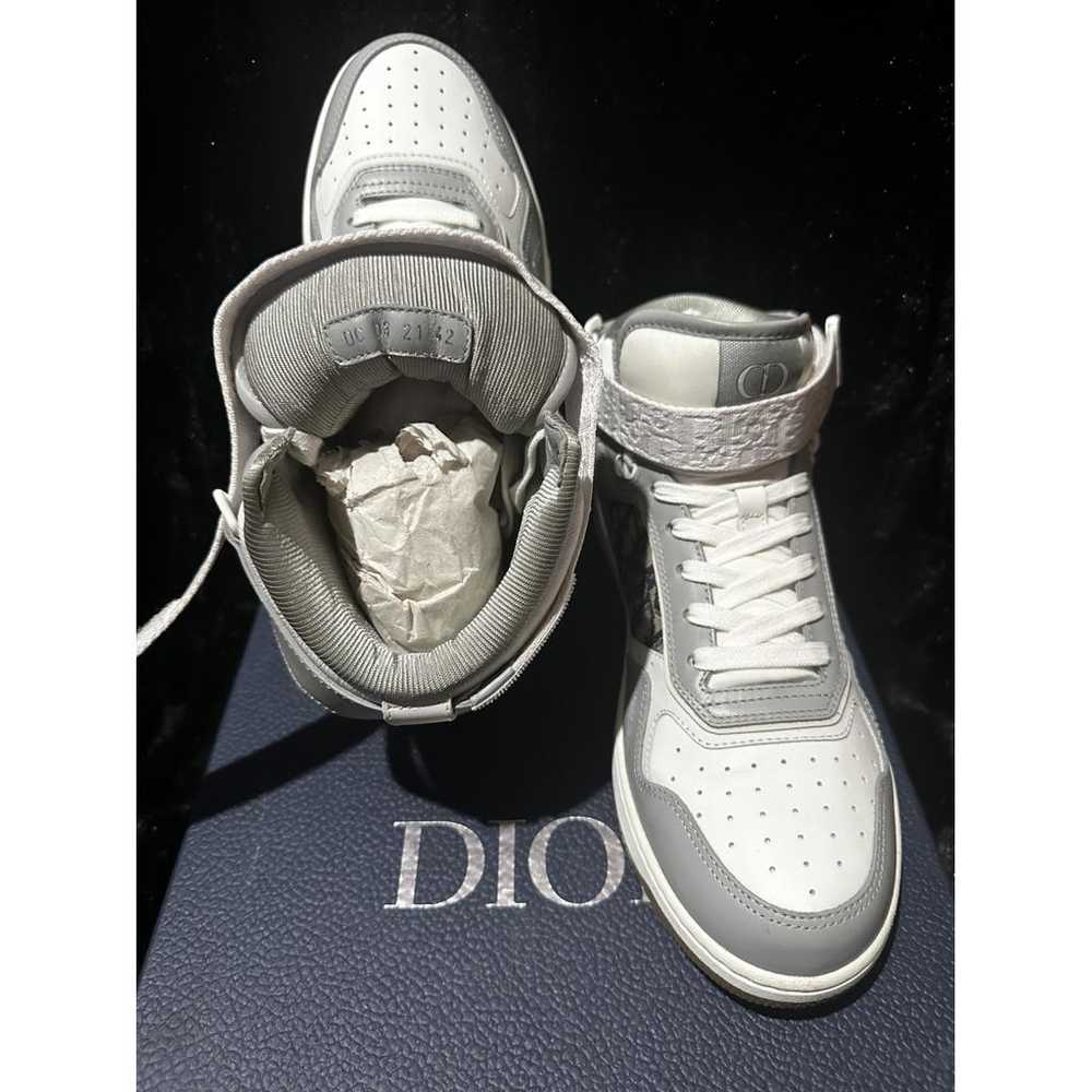 Dior Homme Leather high trainers - image 5