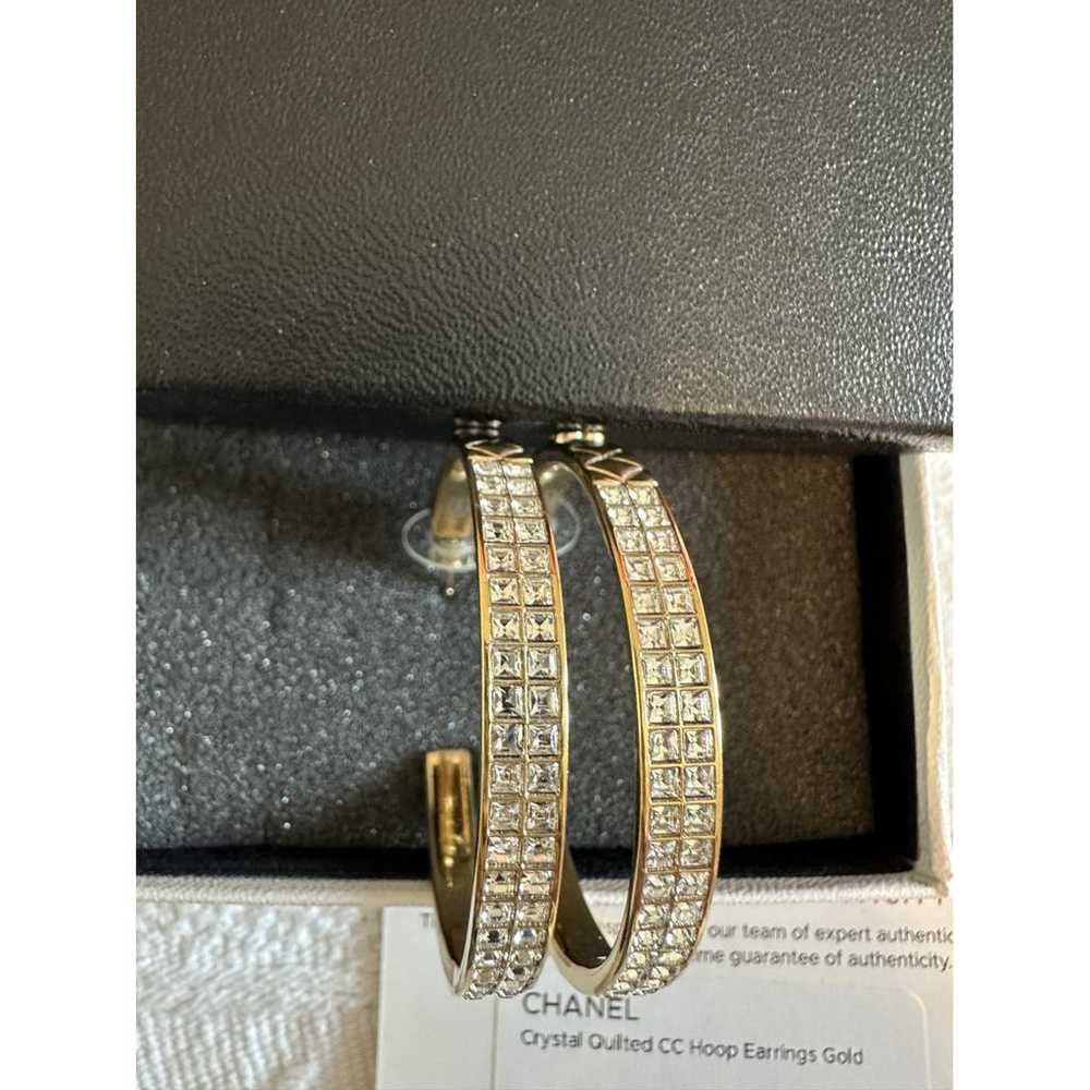 Chanel Crystal earrings - image 2