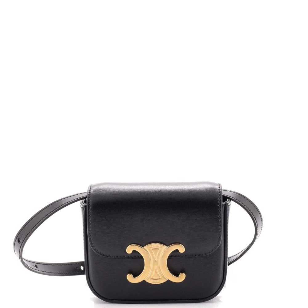 Celine Leather crossbody bag - image 1