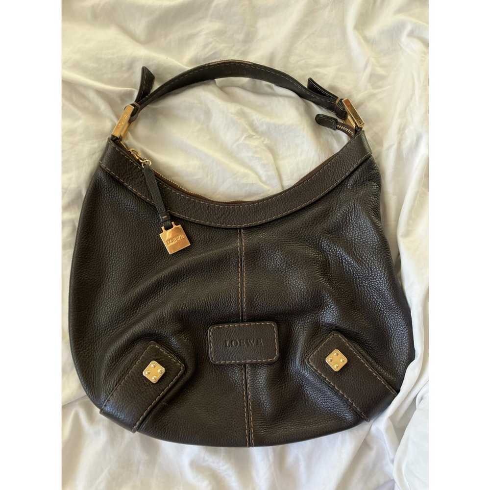 Loewe Hammock Hobo leather handbag - image 2