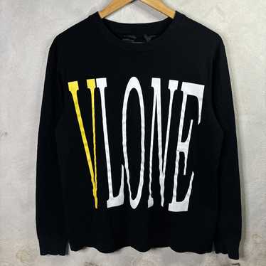 Newest VLONE Shirt Mens xL Black Long Sleeve Love Tee