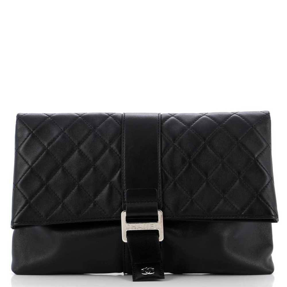 Chanel Leather clutch bag - image 1