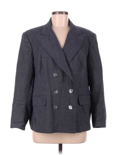 Leslie Fay Women Gray Blazer M