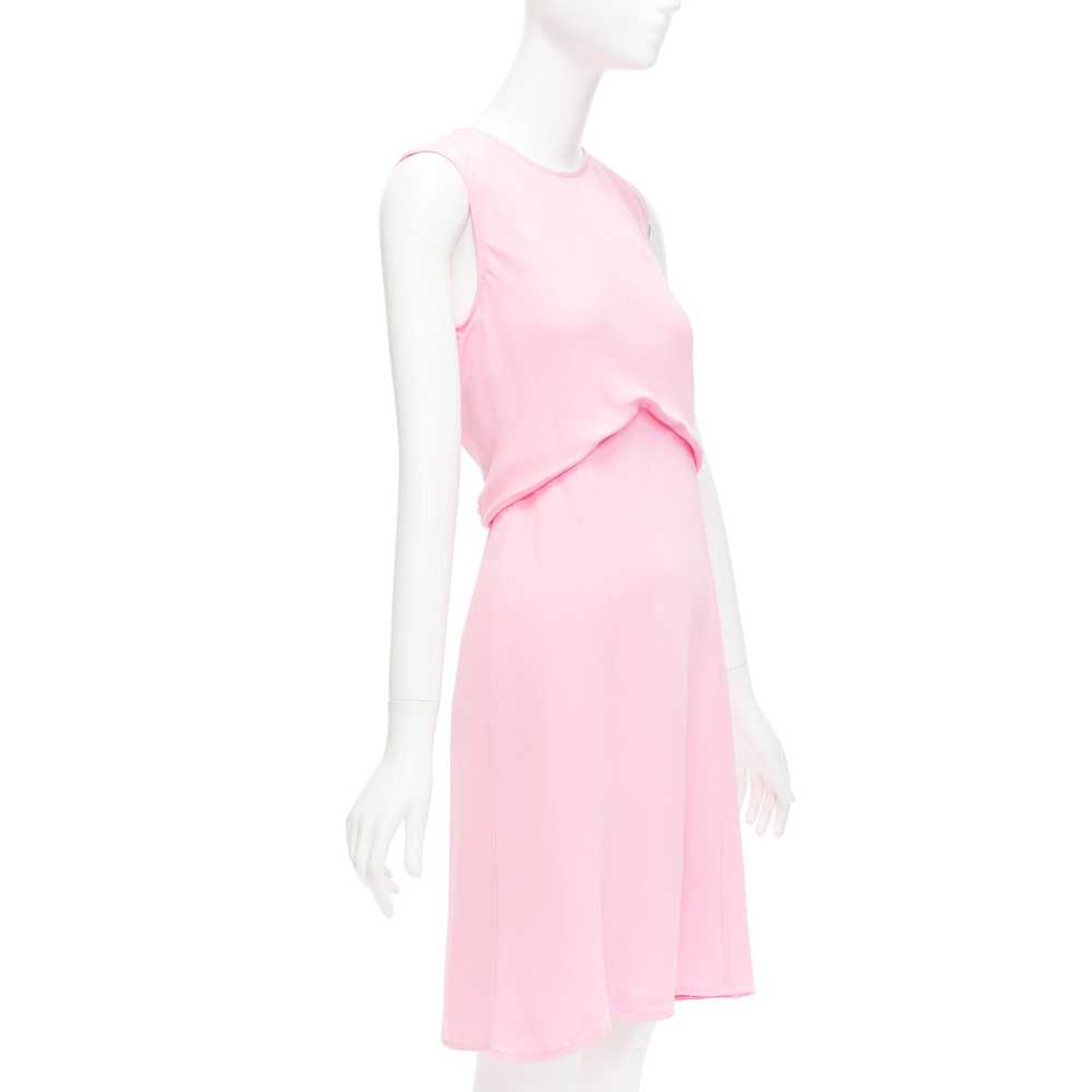 Victoria Beckham VICTORIA BECKHAM pink silky drap… - image 3