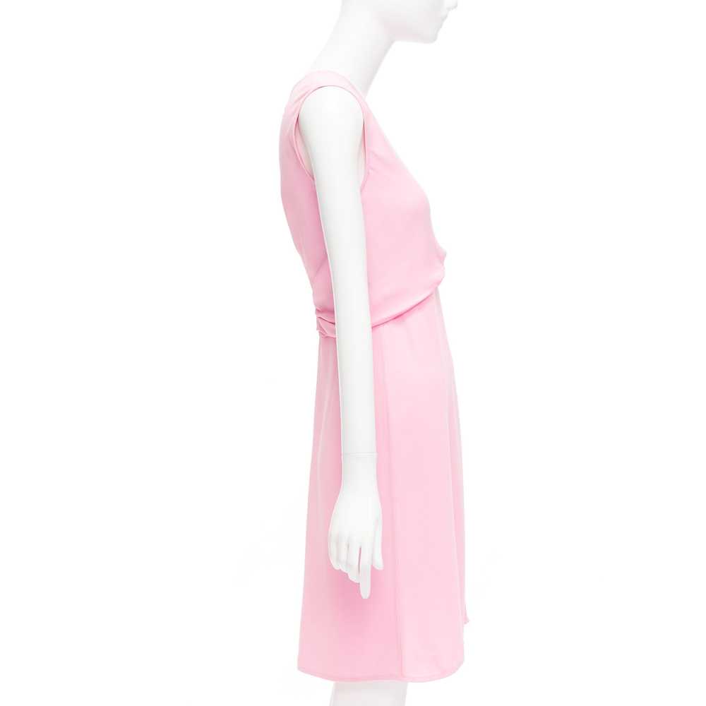 Victoria Beckham VICTORIA BECKHAM pink silky drap… - image 4