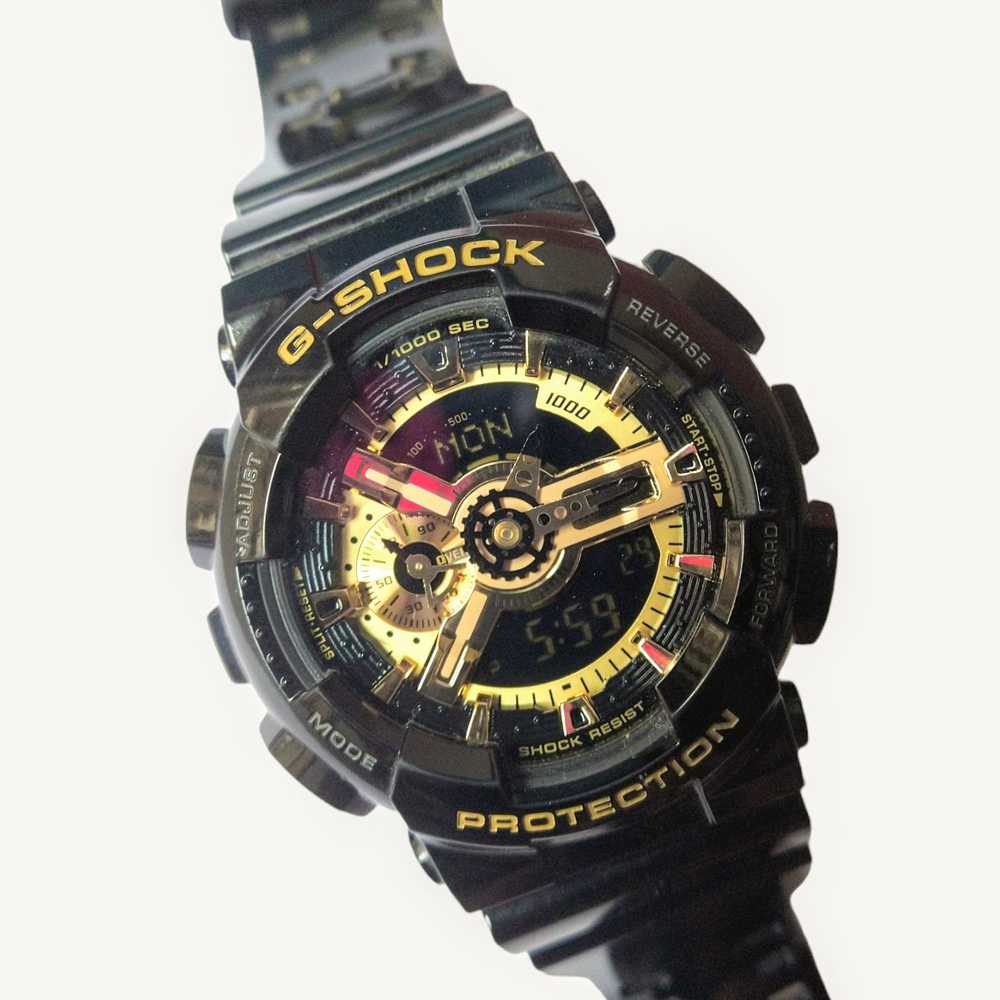 Casio × G Shock Casio G-Shock GA110GB-1ACR Black … - image 2