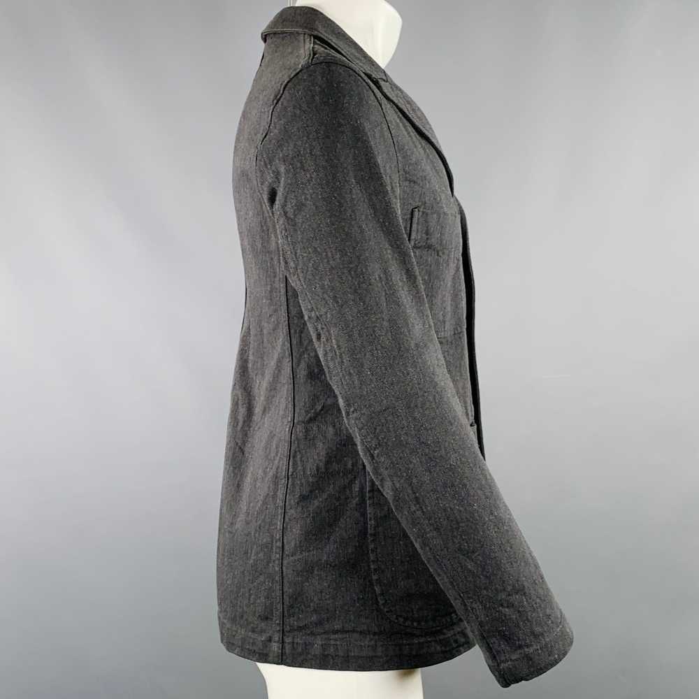 Engineered Garments Grey Charcoal Cotton Blend Tw… - image 2