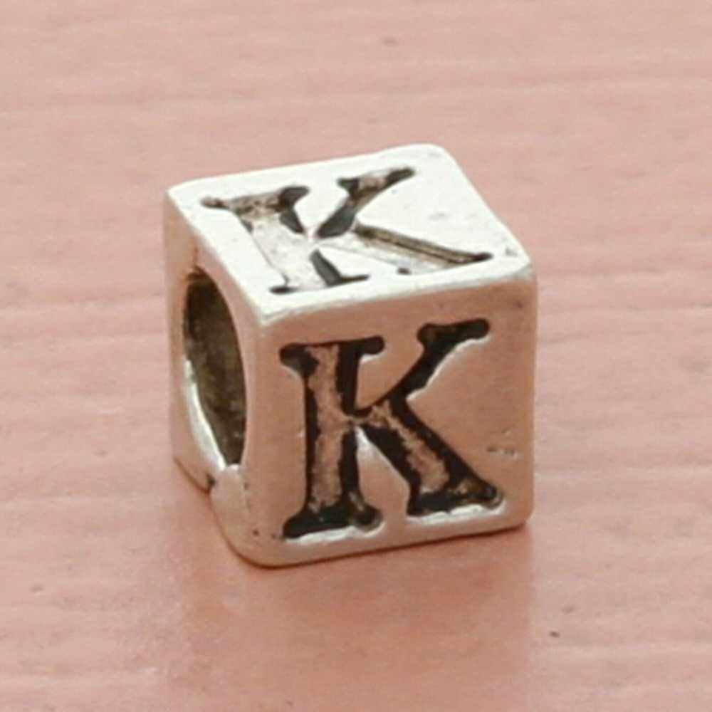 Sterling Silver sterling silver letter k initial … - image 1