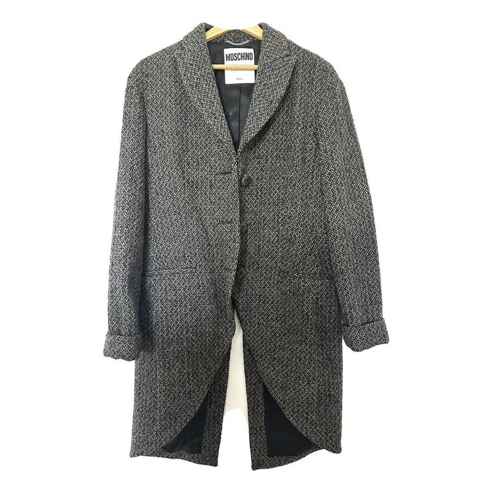 トレンチコート Moschino Tailored Grey Wool Coat Moschino Tailored Grey Wool Coat Grey | Bontjassen