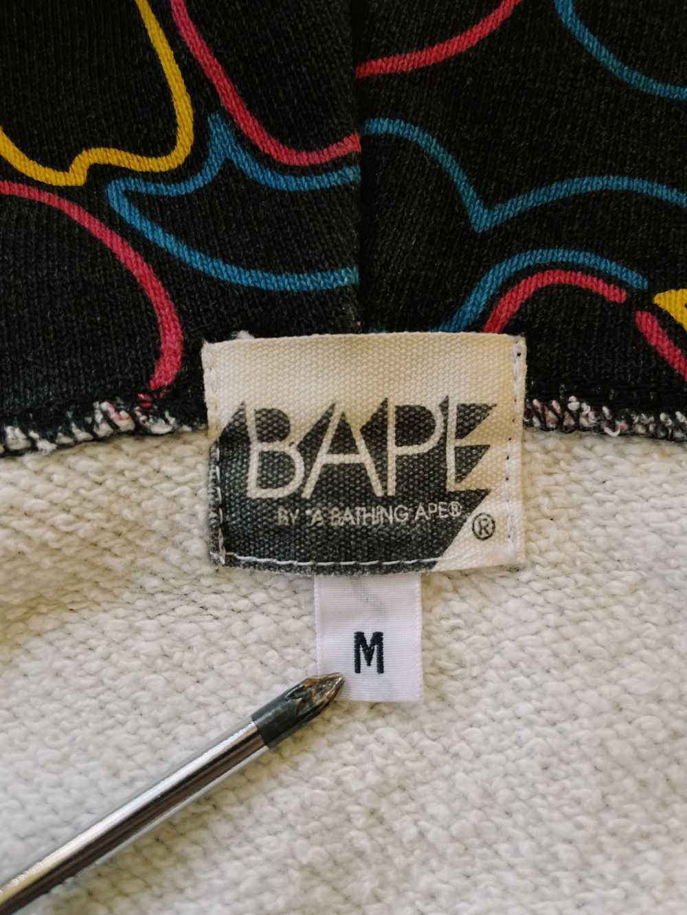 Bape × Vintage Vintage Y2K Bape A Bathing Ape Neo… - image 3