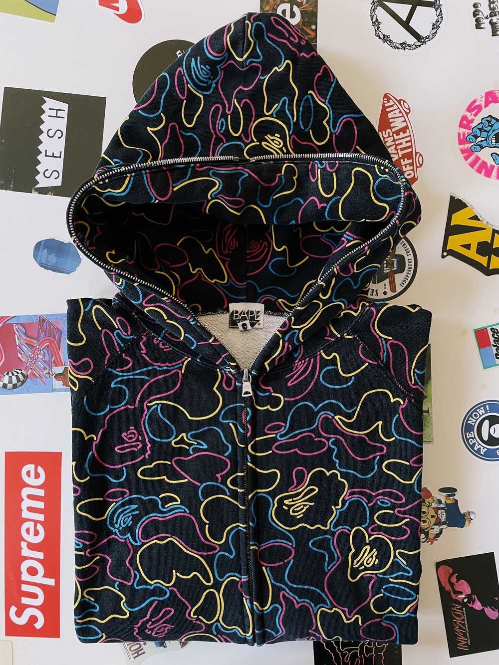 Bape × Vintage Vintage Y2K Bape A Bathing Ape Neo… - image 8