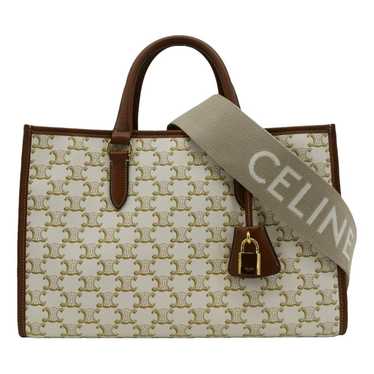 Celine Cabas Horizotal cloth handbag