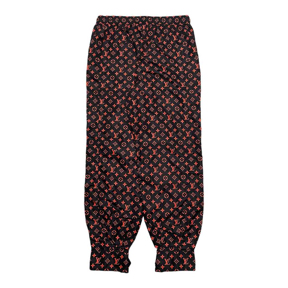 Louis Vuitton Monogram Technical Track Pants Blac… - image 2